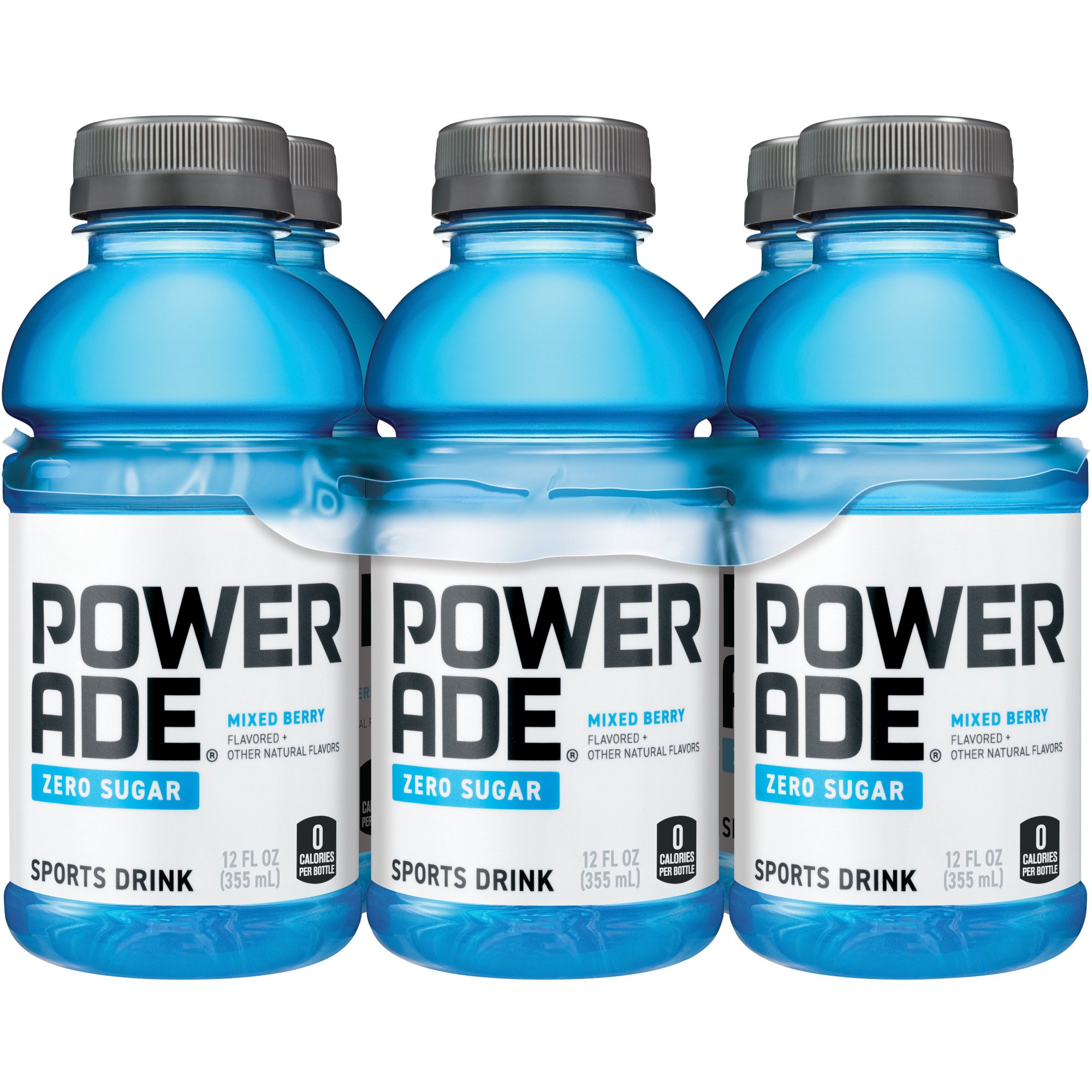 Powerade Zero Mixed Berry Sports Drink 12 oz Bottles Shop Sports