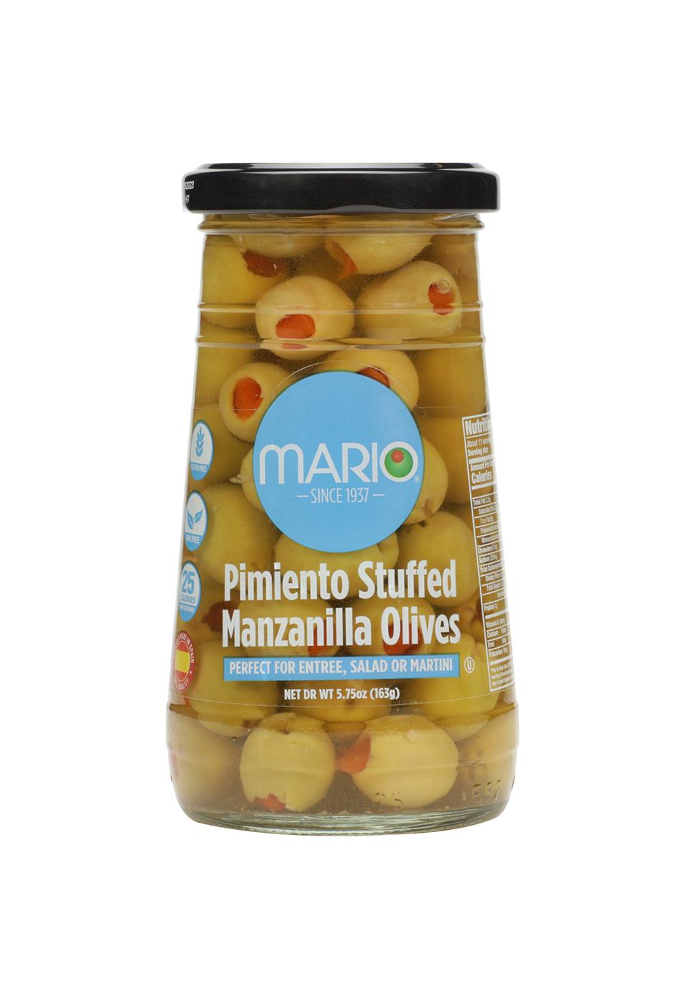 Mario Pimiento Stuffed Manzanilla Olives; image 1 of 2