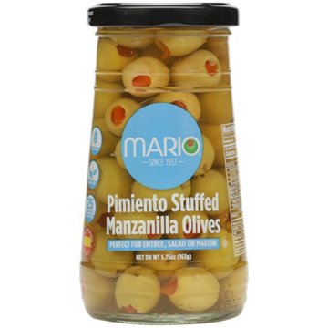Mario Pimiento Stuffed Manzanilla Olives, 5.75 oz