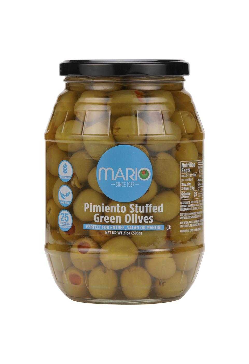 Mario Pimiento Stuffed Spanish Olives; image 1 of 2