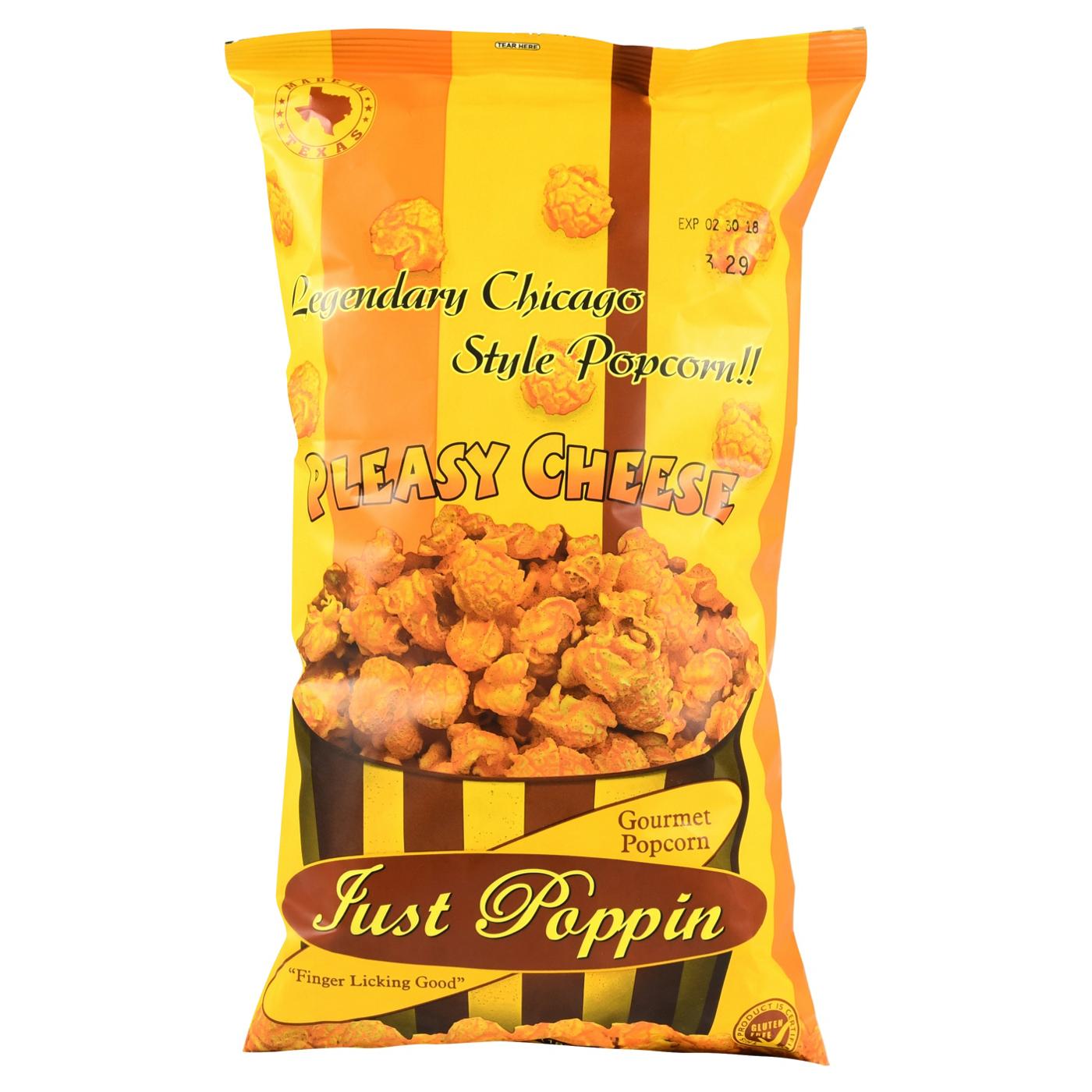 Just Poppin Gourmet Popcorn - Pleasy Cheese; image 1 of 6