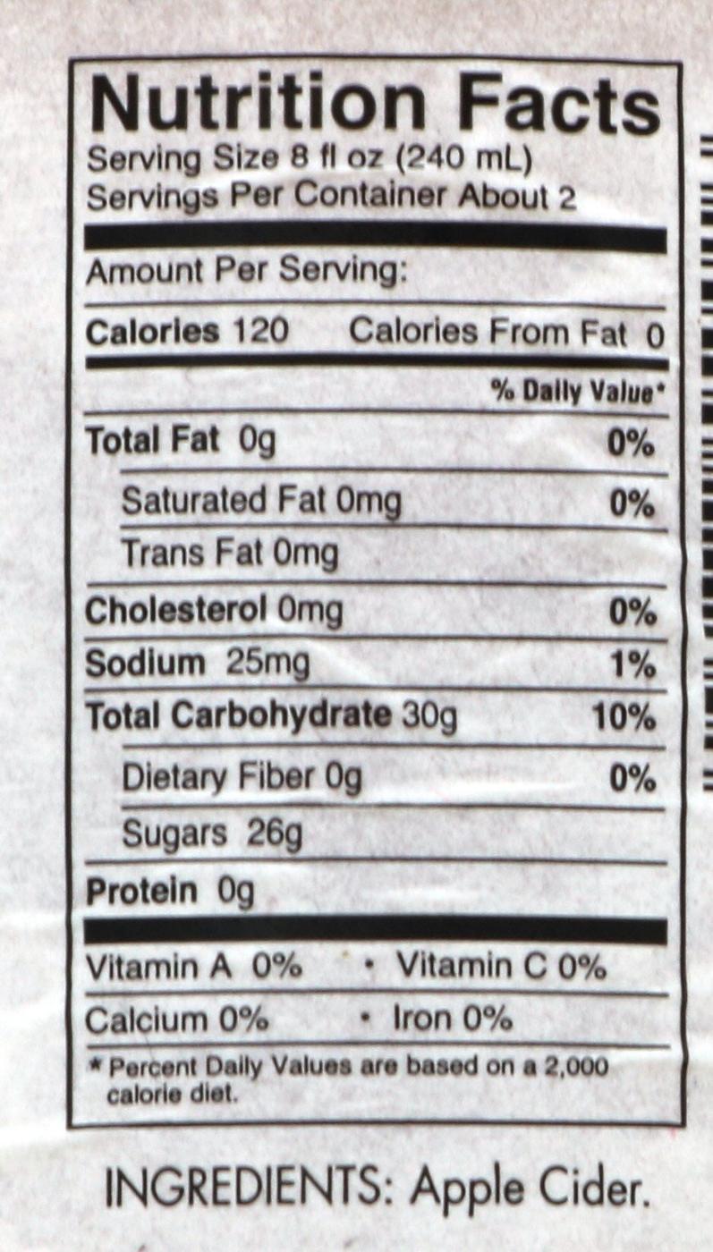 Louisburg Single Serve Old Fashioned Apple Cider; image 2 of 2