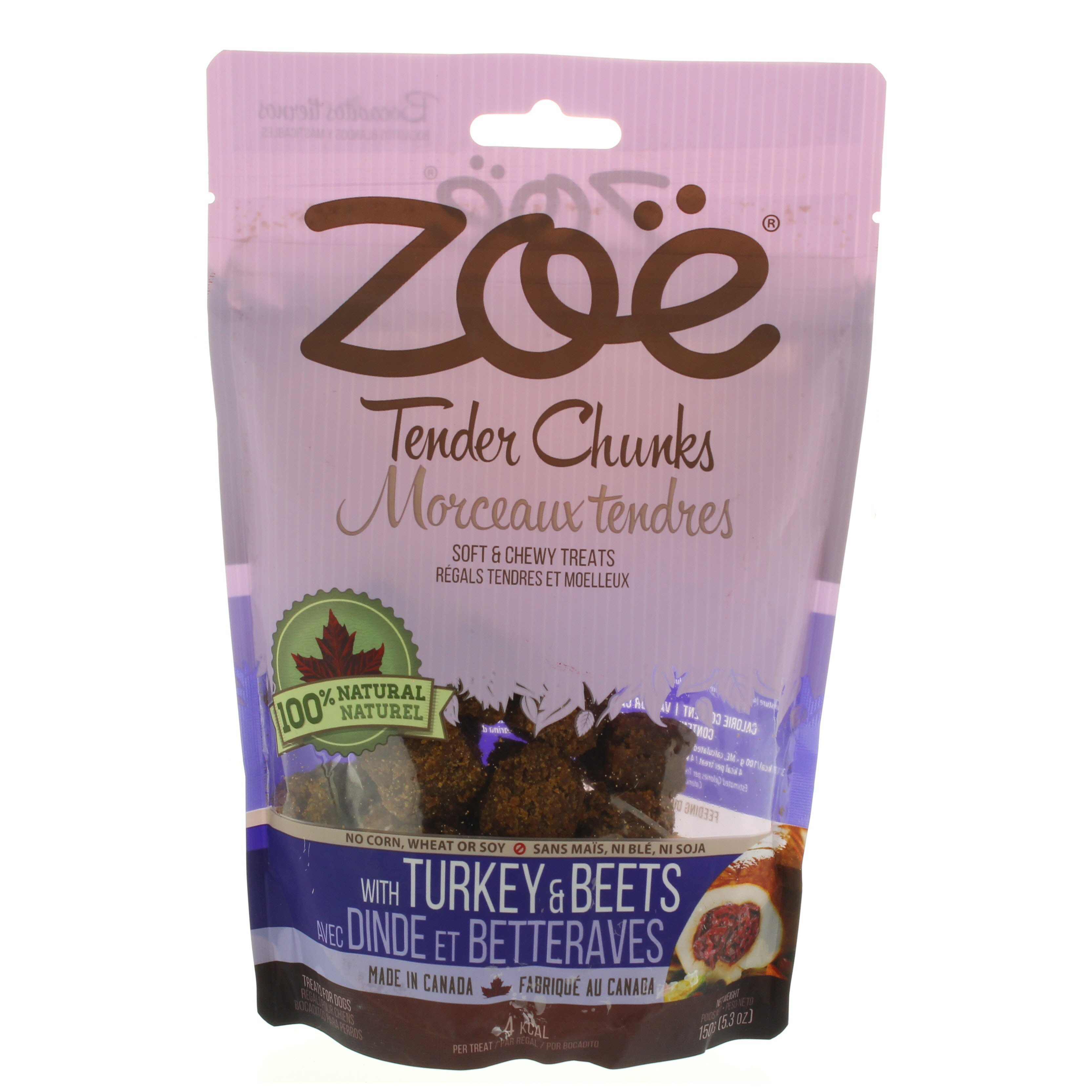 Zoe Tender Chunks Turkey and Beets Dog Treats Shop Dogs at HEB