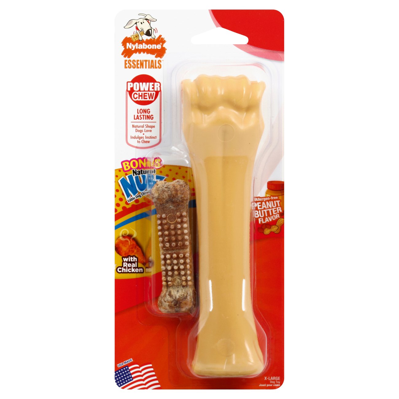 Nylabone shop peanut butter