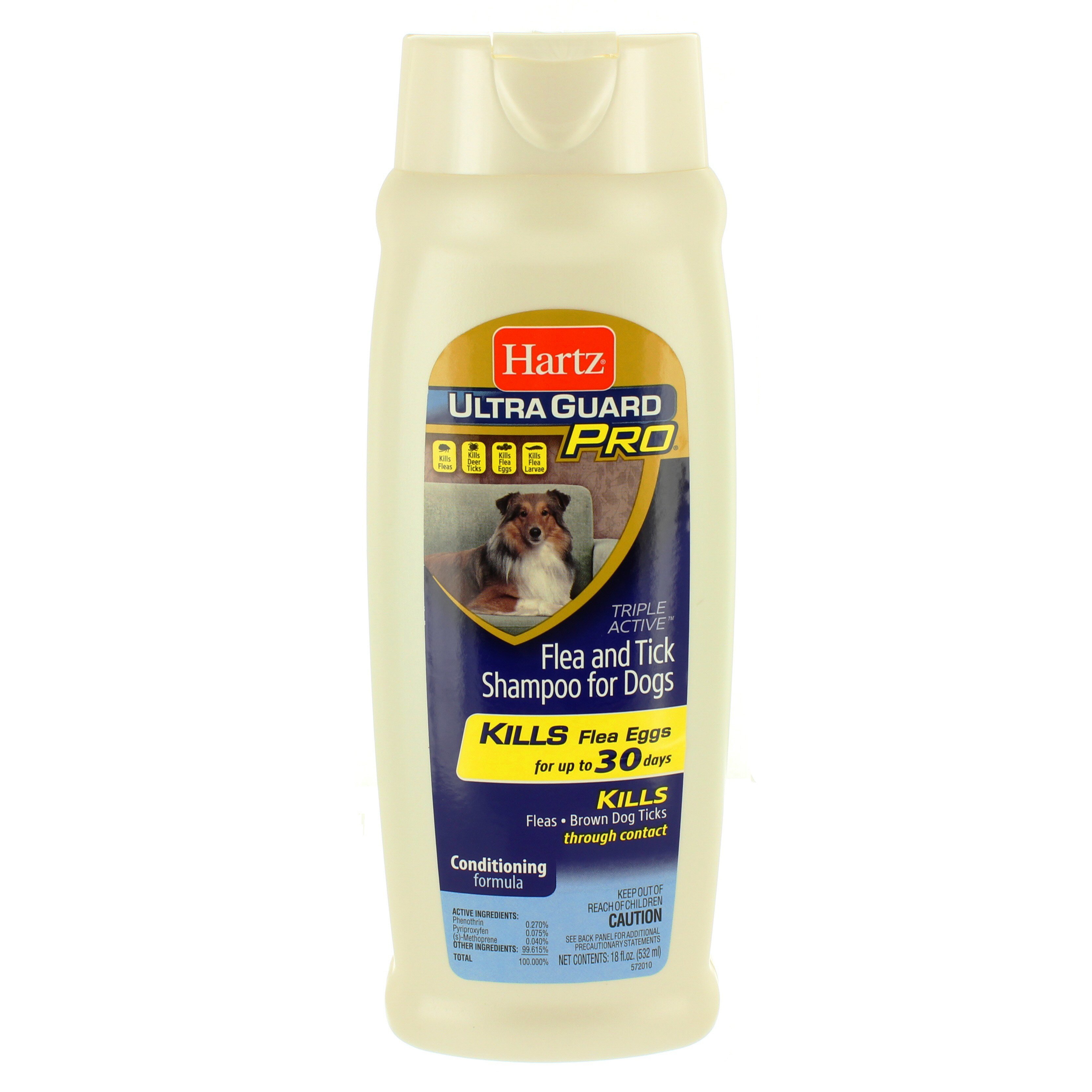 hartz flea and tick shampoo for dogs