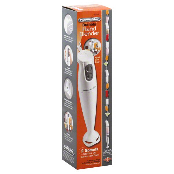 Proctor Silex 2 Speed Hand Blender White Shop Blenders & mixers at HEB