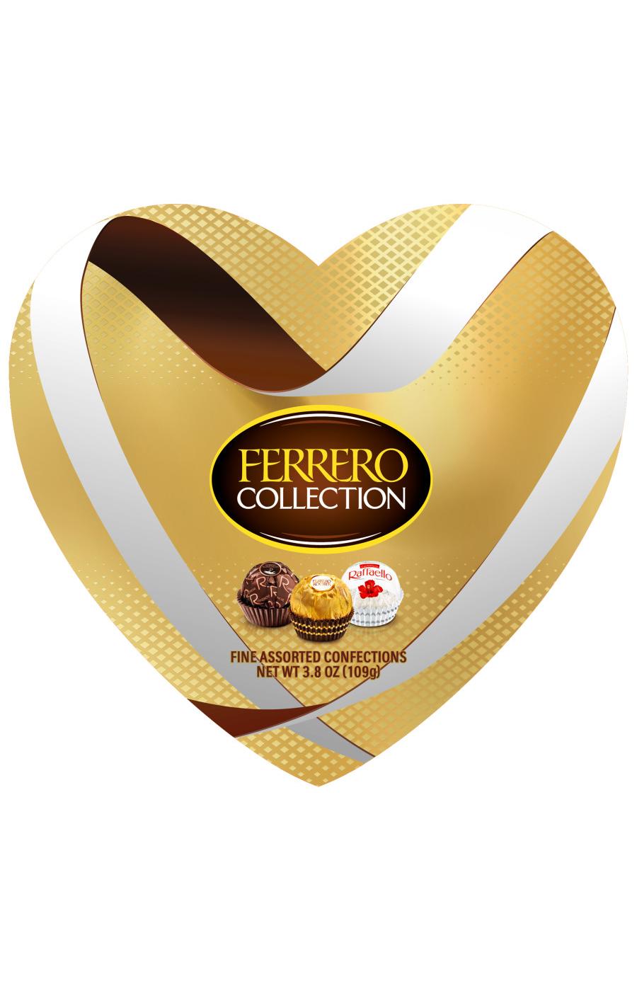 Ferrero Collection Fine Assorted Confections Valentine's Heart Gift Box, 10 Pc; image 1 of 2