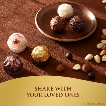 Ferrero Collection Fine Assorted Confections Valentine's Heart Gift Box, 10 pc