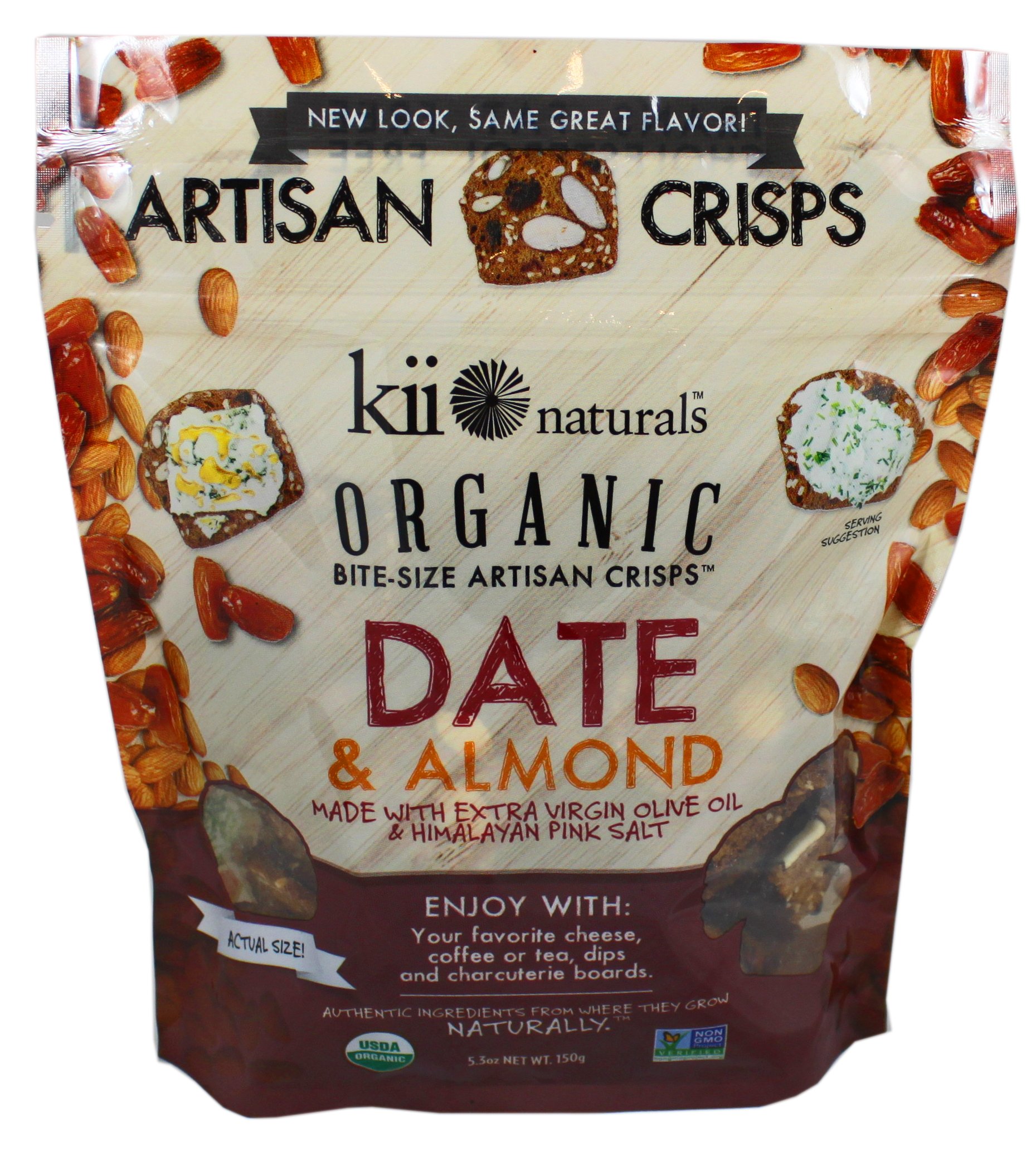 Kii Naturals Organic Date Almond Bites Shop Crackers Breadsticks At H E B