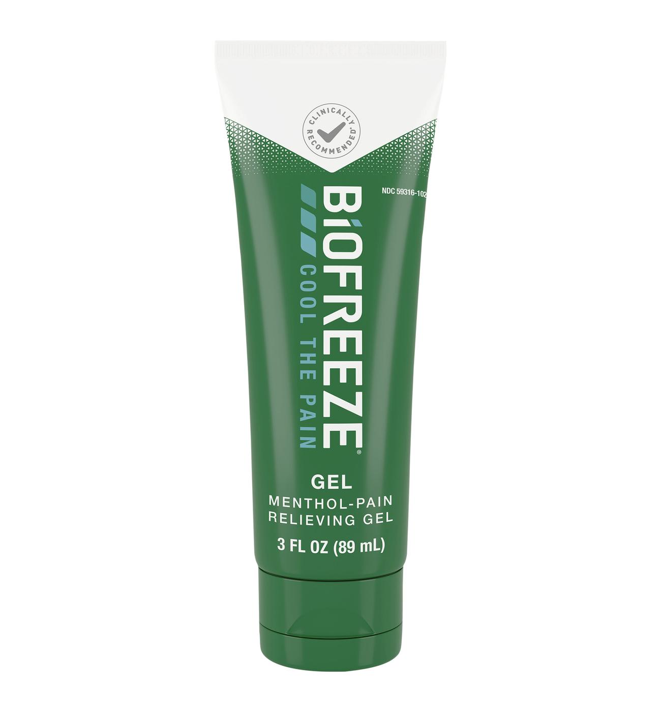 Biofreeze Menthol Pain Relief Gel; image 1 of 4
