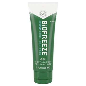 Biofreeze Menthol Pain Relief Gel, 3 oz