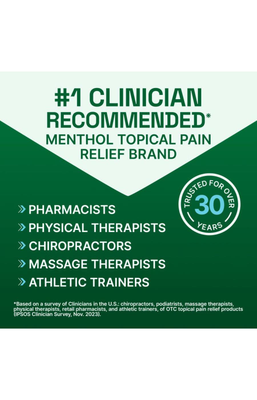 Biofreeze Menthol Pain Relief Gel; image 3 of 4