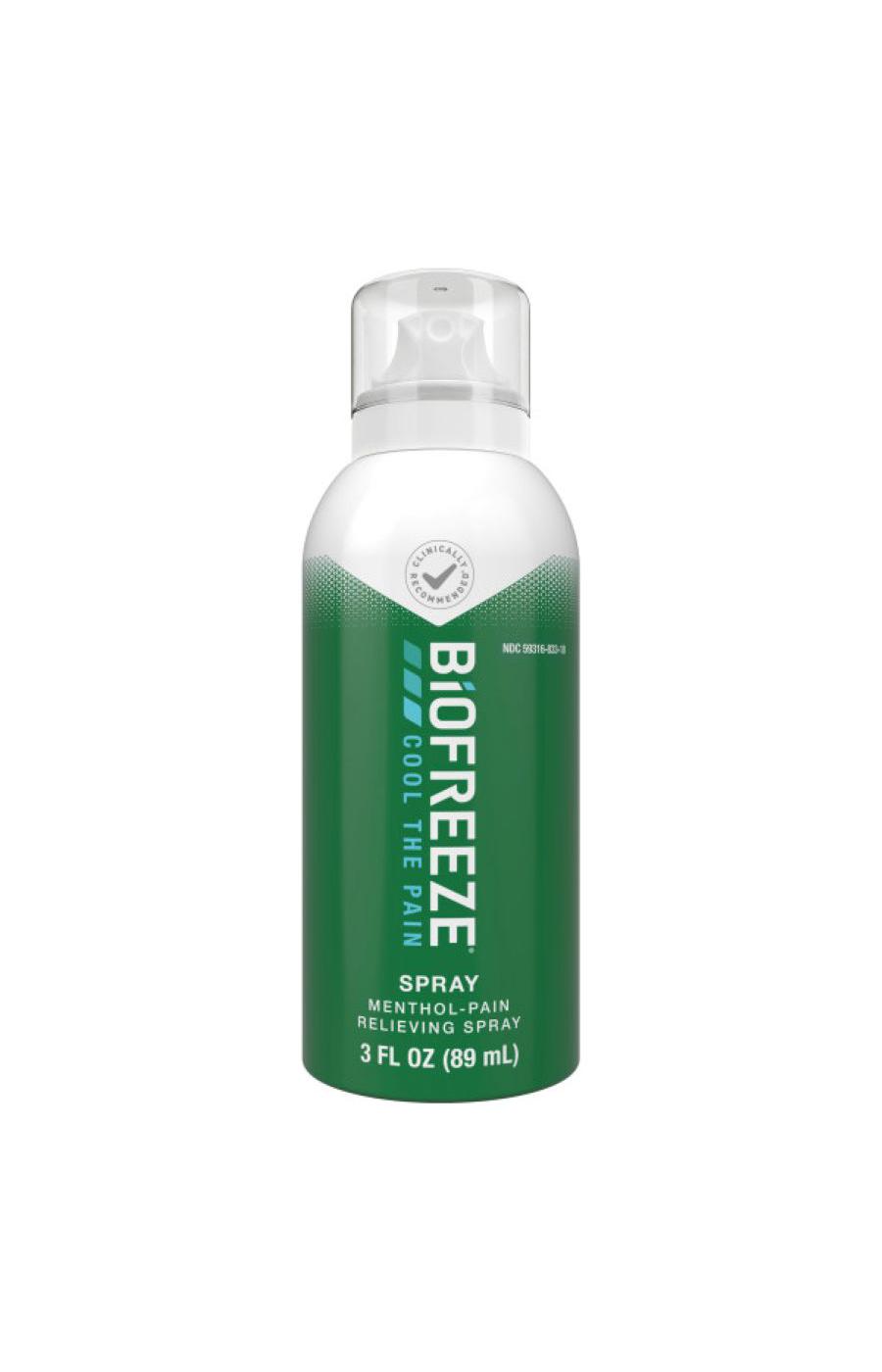 Biofreeze Menthol 360 Pain Relief Spray Colorless; image 1 of 4