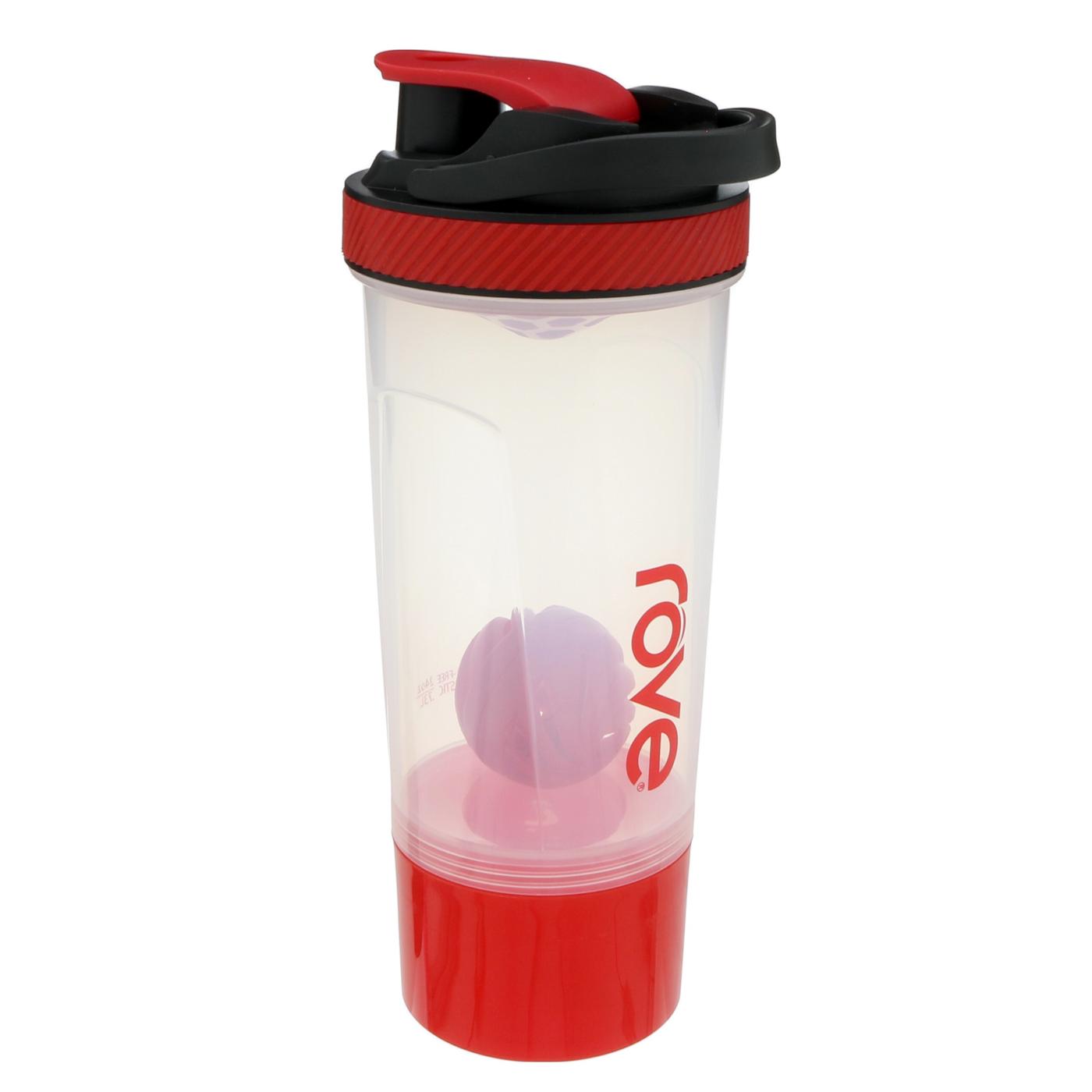 ROVE Shake And Mix Bottle, Red; image 1 of 3