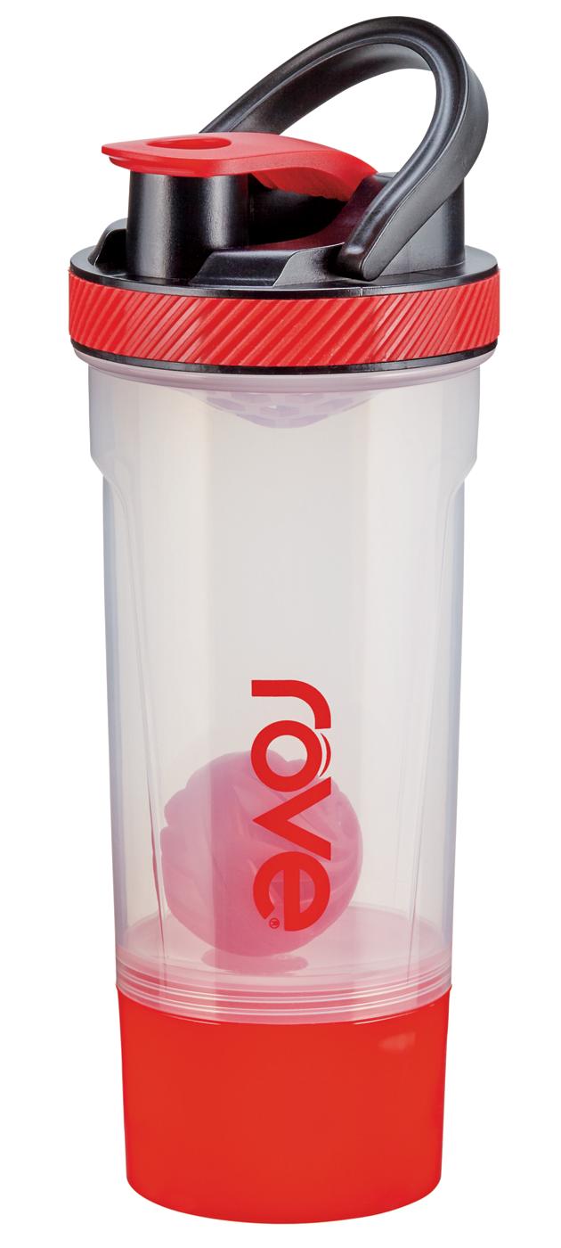 ROVE Shake And Mix Bottle, Red; image 3 of 3