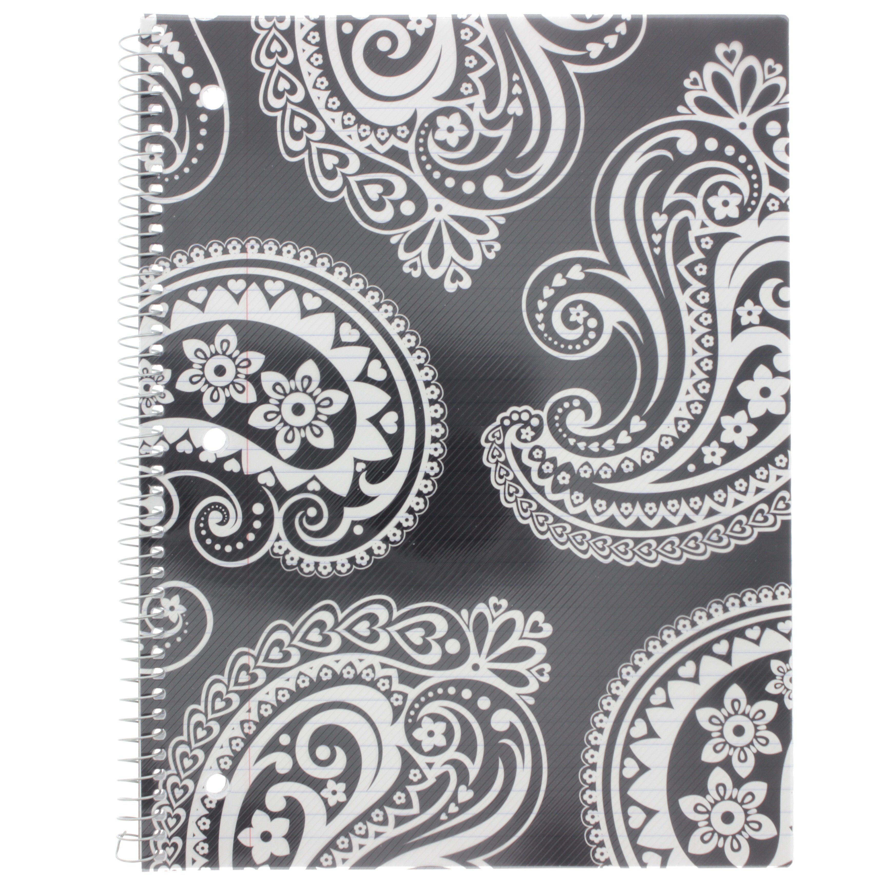 CPP International Driving Miss Paisley Spiral Notebook, Black - Shop ...