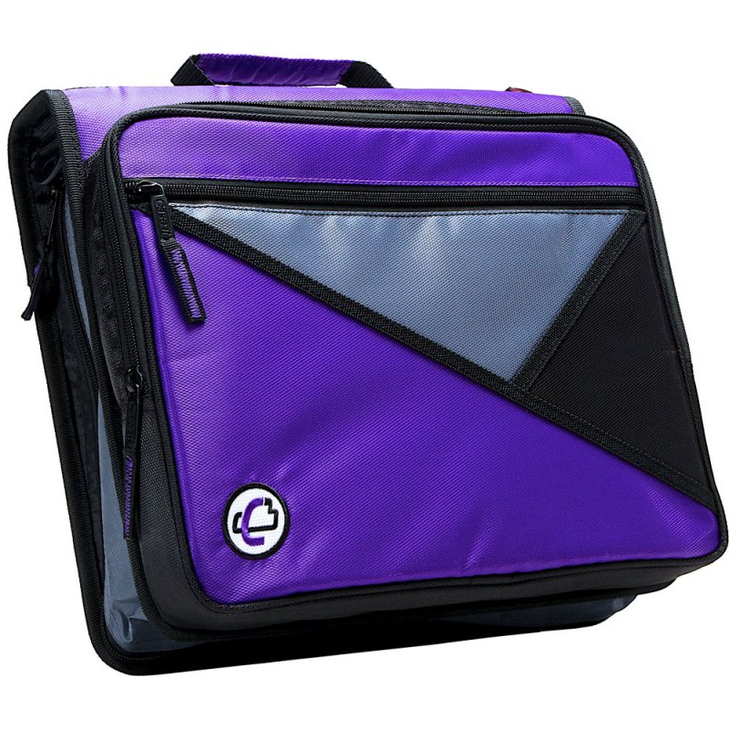CaseIt The Universal 2" 3Ring Zipper Binder, Purple Shop Binders at