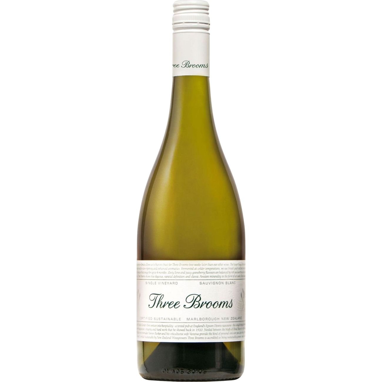 Three Brooms Marlborough Sauvignon Blanc Shop Wine at HEB