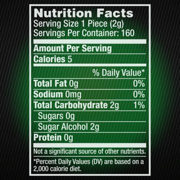 5 GUM Spearmint Rain Sugar Free Gum - 6 Value Pack, 90 pc