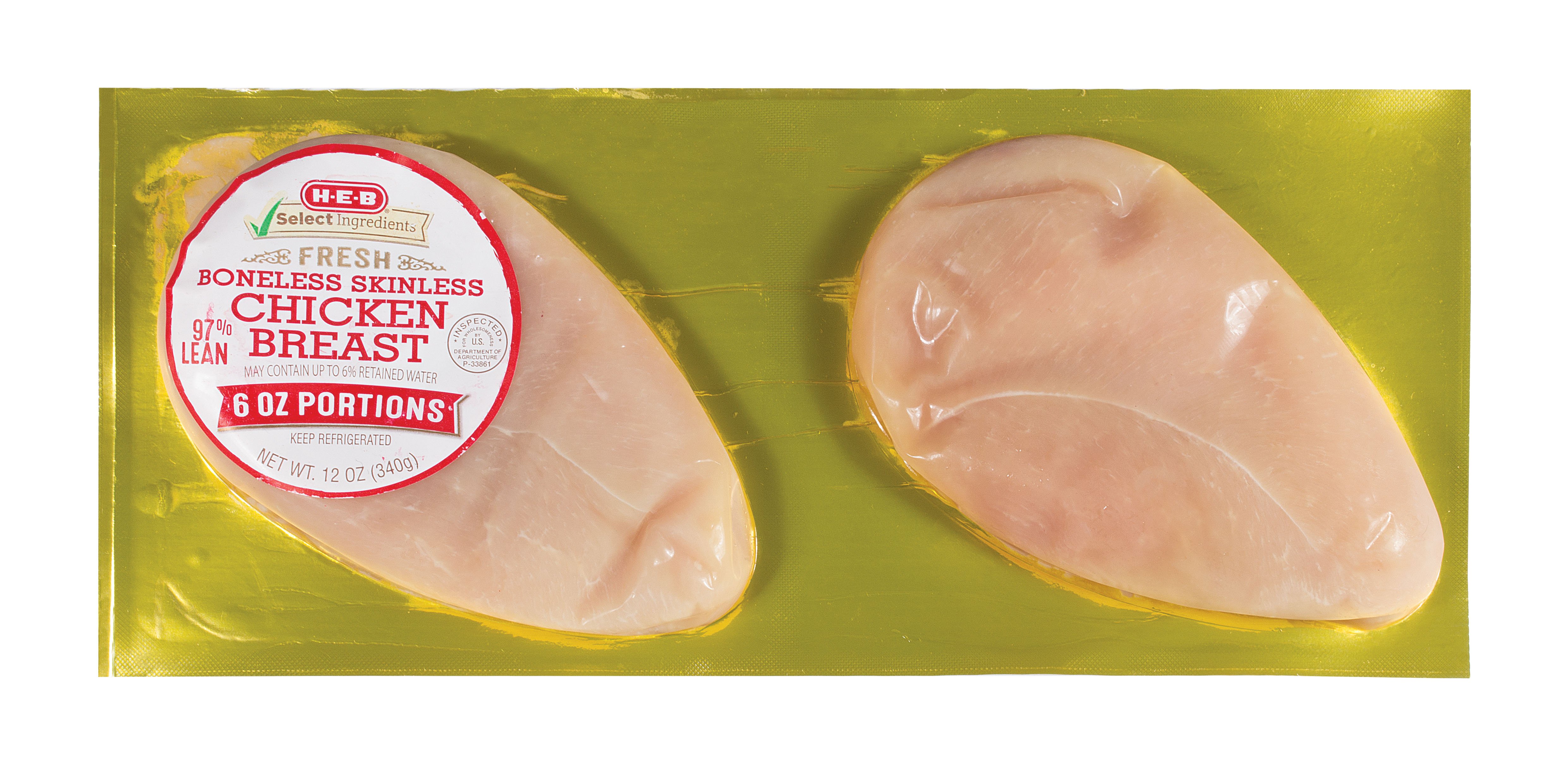 HEB Select Ingredients Fresh Boneless Skinless Chicken Breasts Shop