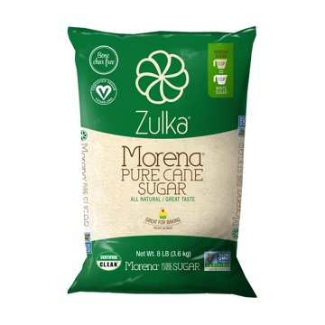Zulka Morena Pure Cane Sugar, 8 lb