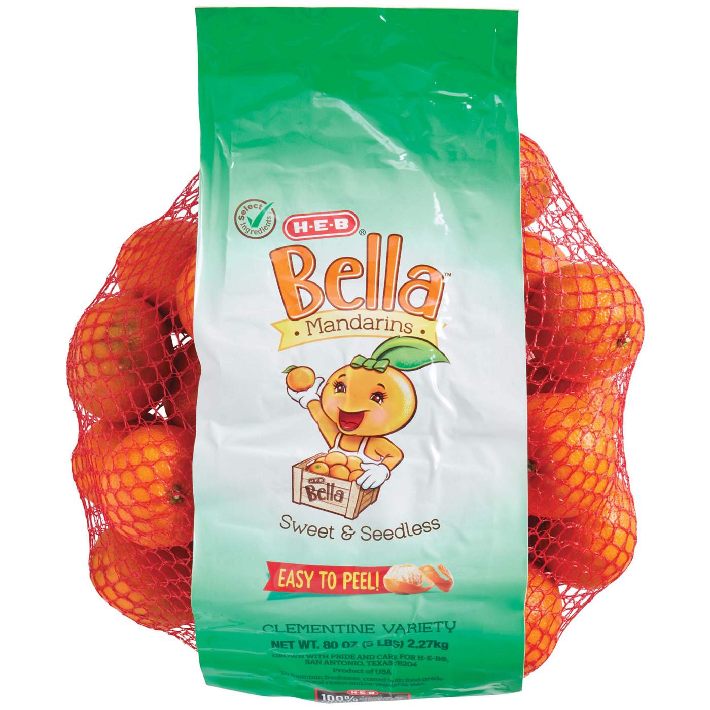 H-E-B Bella Mandarin Oranges; image 1 of 2