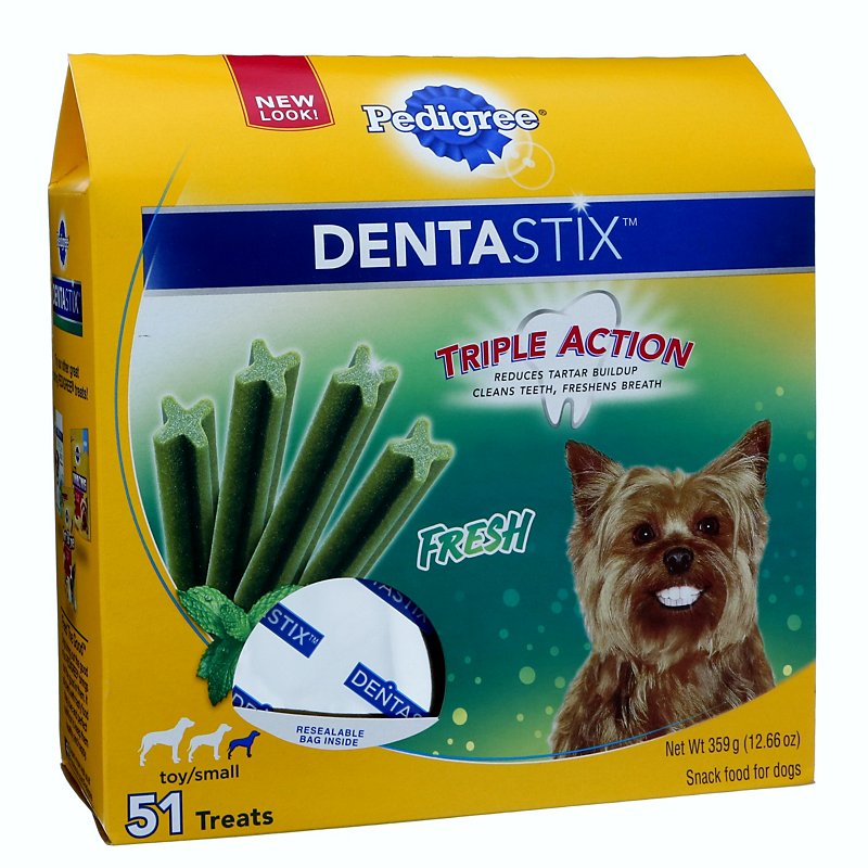 Pedigree Dog Treats Denta Stix Triple Action Fresh Dentastix 