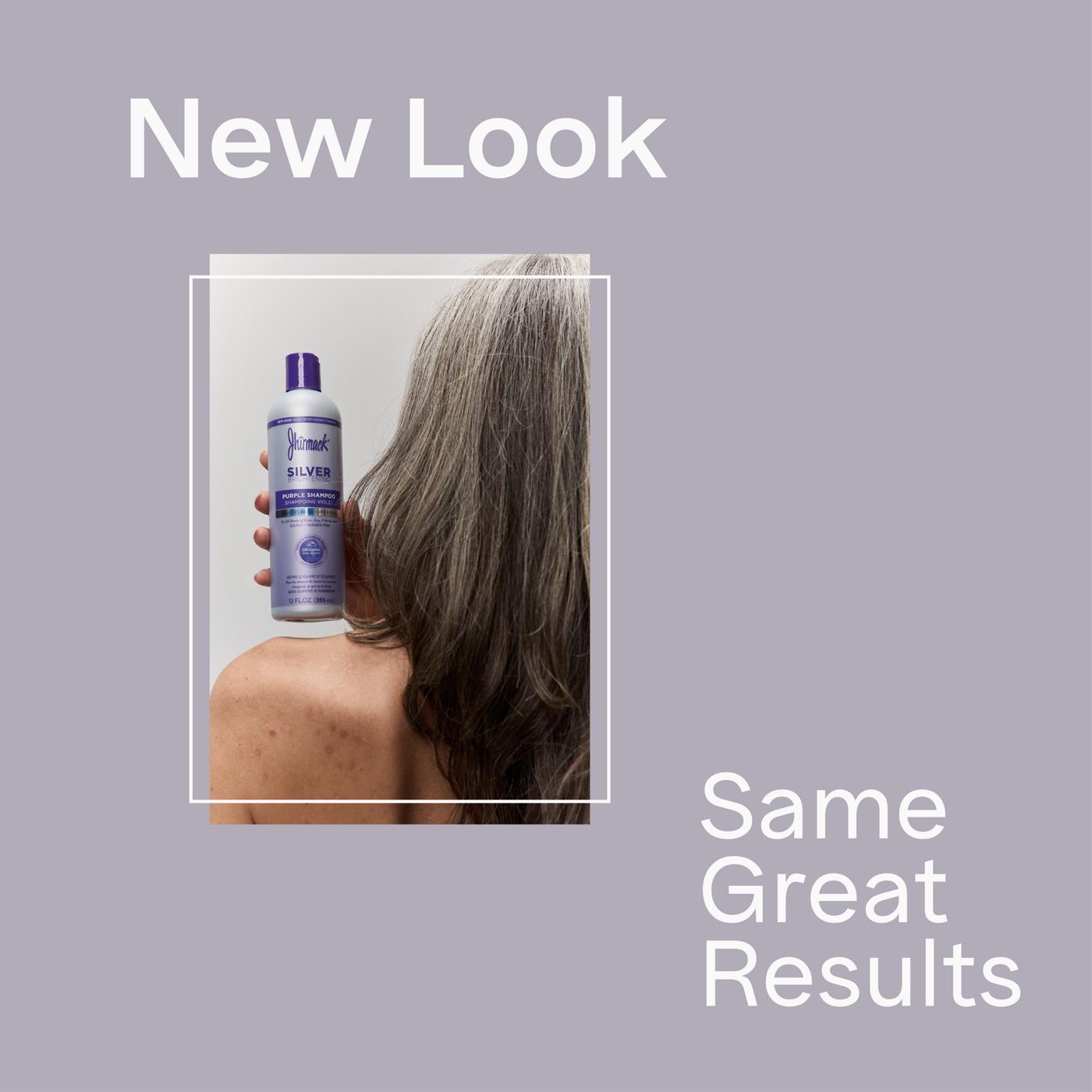 Jhirmack Silver Brightening Purple Toning Shampoo; image 3 of 8