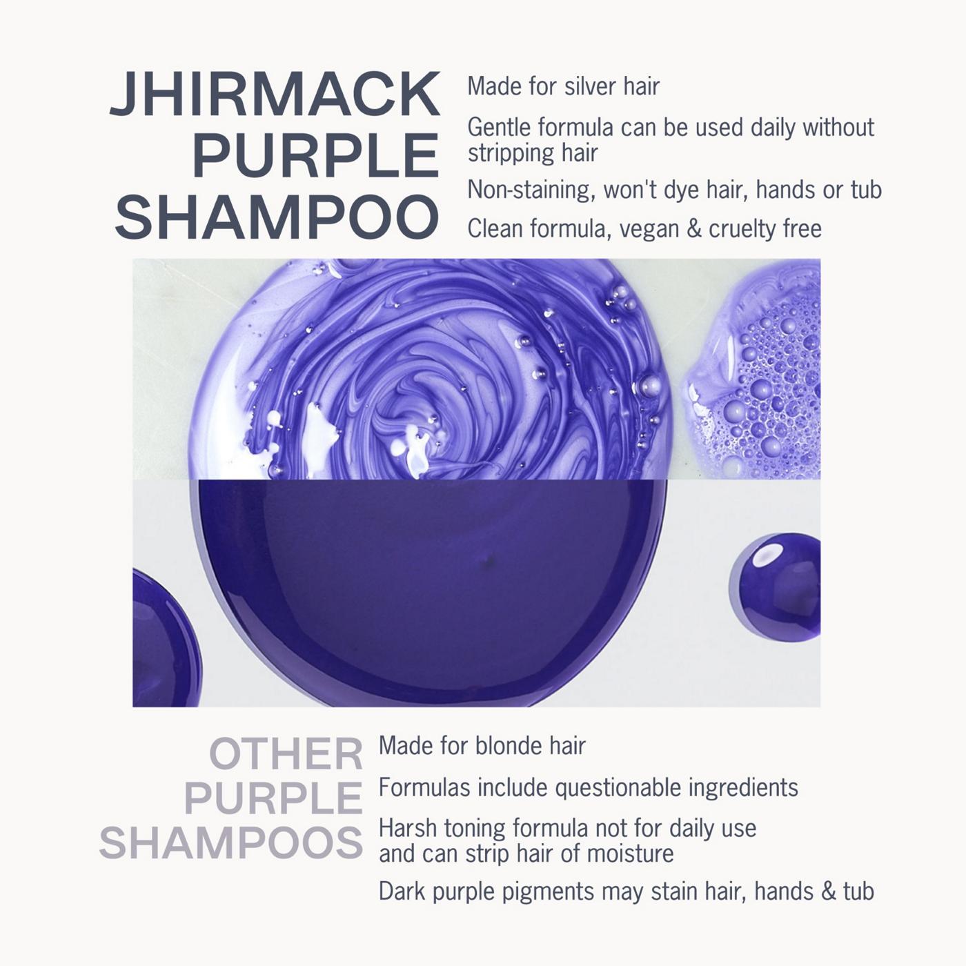 Jhirmack Silver Brightening Purple Toning Shampoo; image 8 of 8