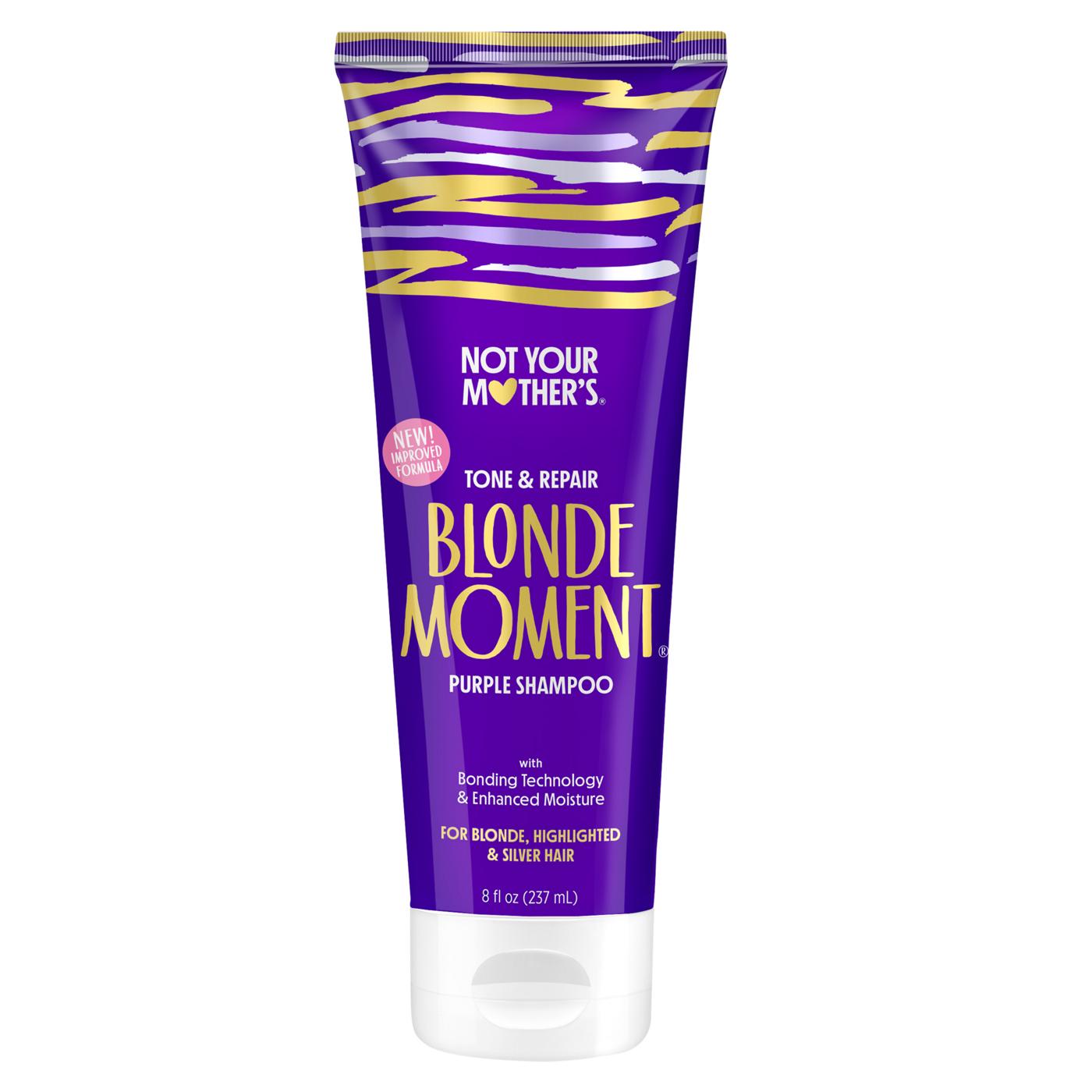 Not Your Mothers Blonde Moment Purple Treatment Shampoo Shop Shampoo And Conditioner At H E B