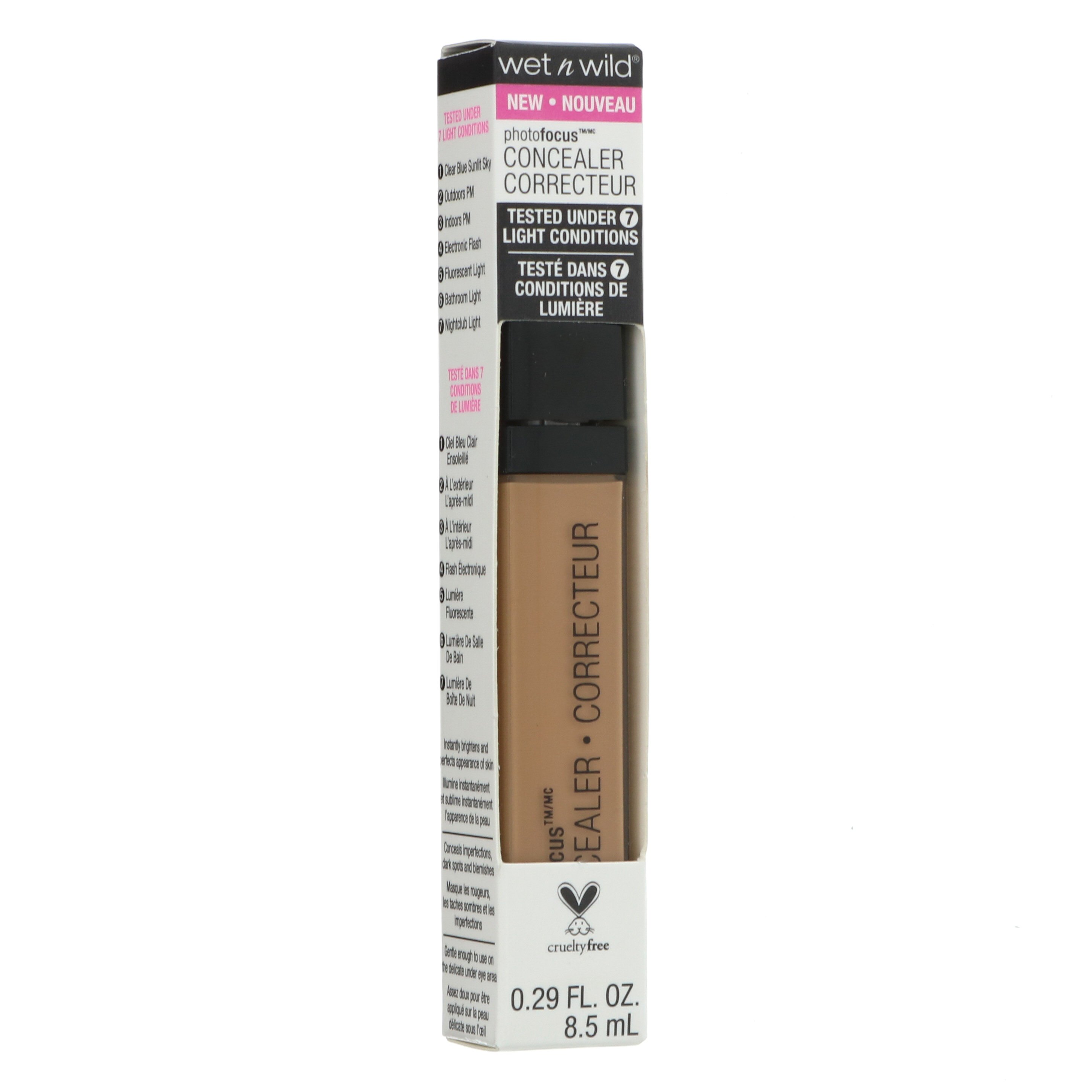Wet n Wild Photo Focus Concealer Medium Deep Tan Shop Concealer & Color Corrector at HEB