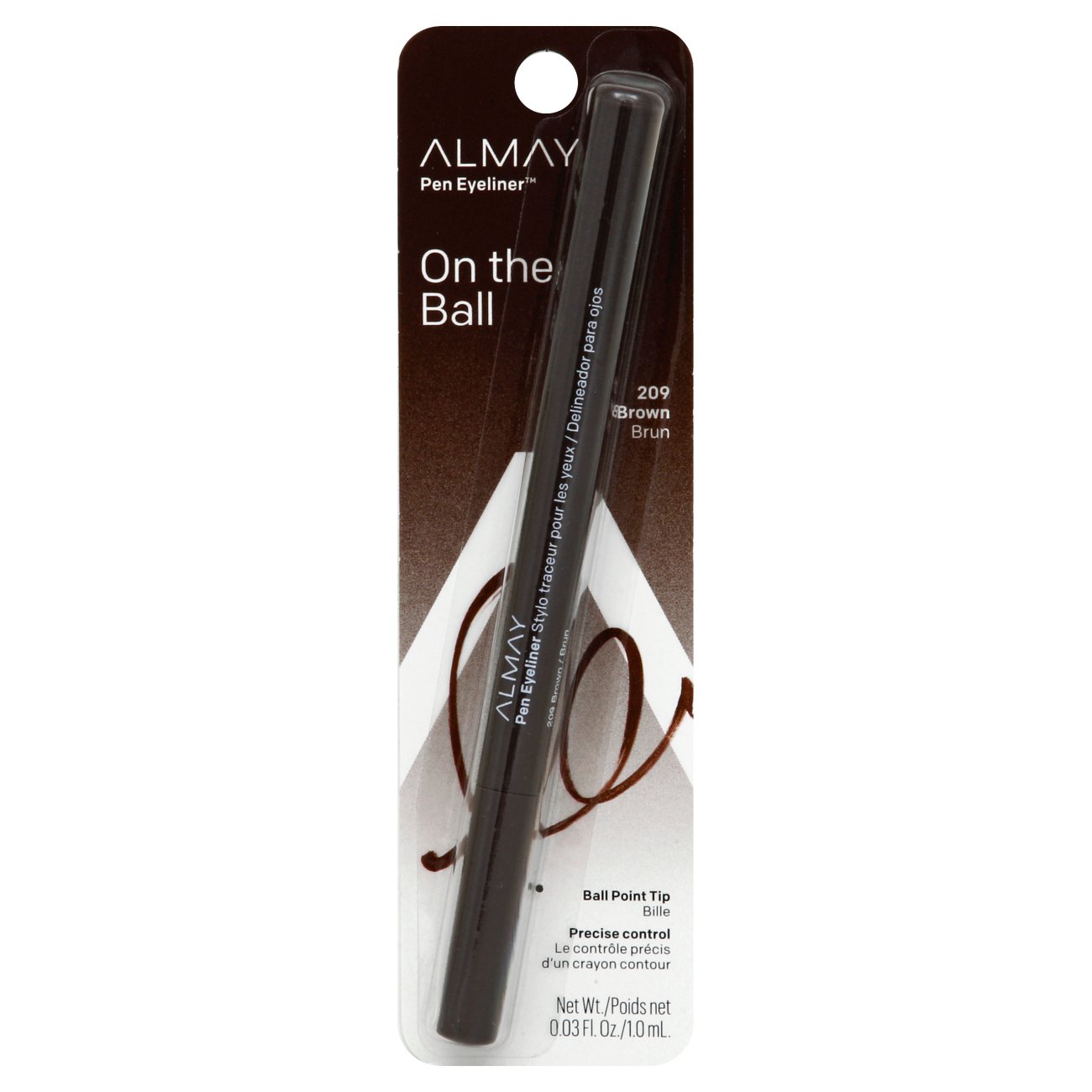 Almay Pen Eyeliner, Brown Shop Eyes at HEB