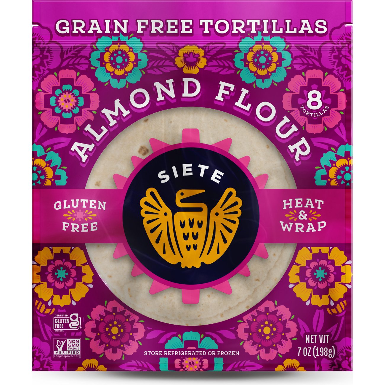 Siete Almond Flour Grain Free Tortillas, 8 ct | Central Market