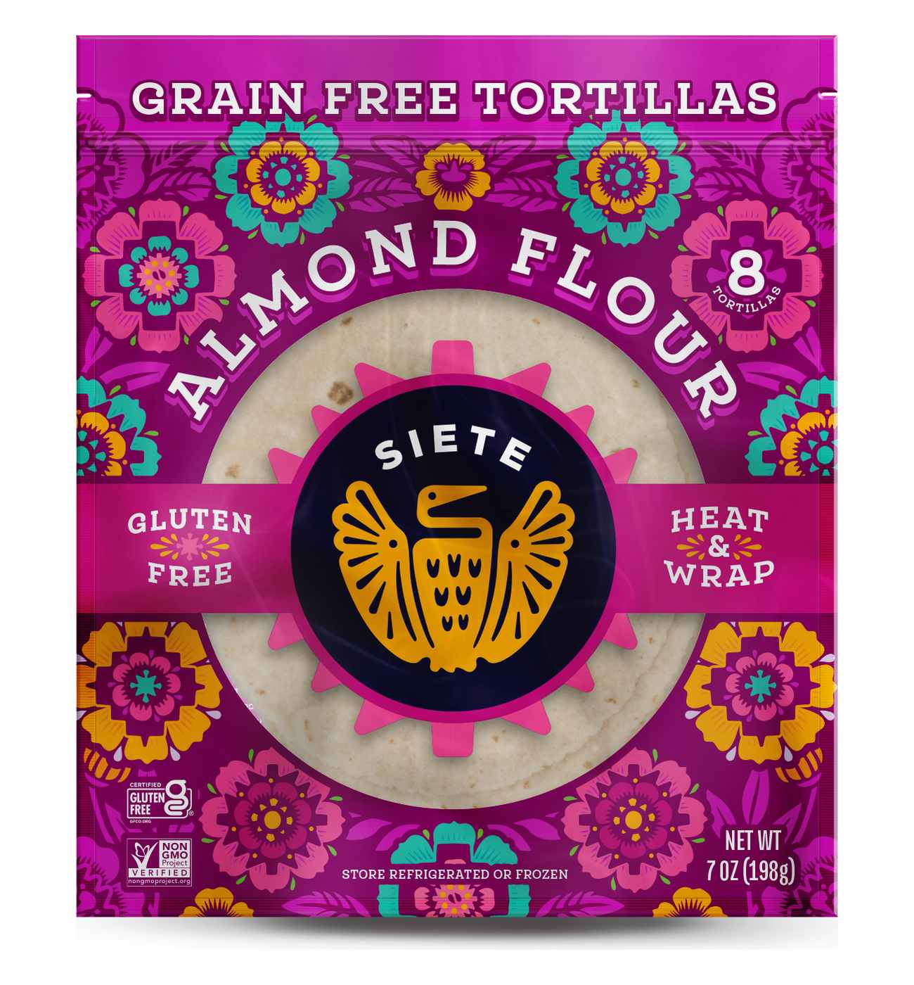 Siete Almond Flour Grain Free Tortillas; image 1 of 5