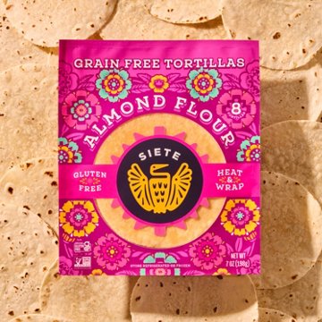 Siete Almond Flour Grain Free Tortillas, 8 ct