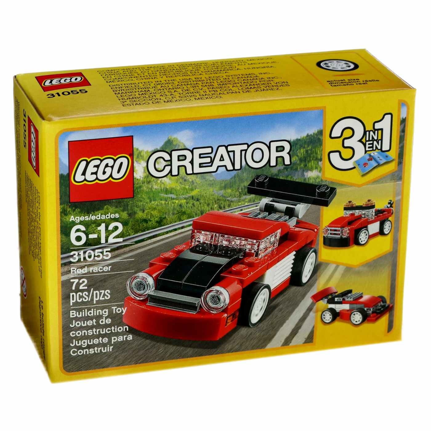 LEGO Creator 3-In-1 Red Racer; image 1 of 2