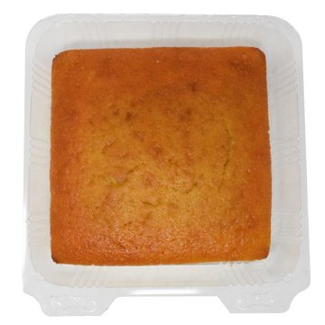 H-E-B Bakery Cornbread, 7" x 7"