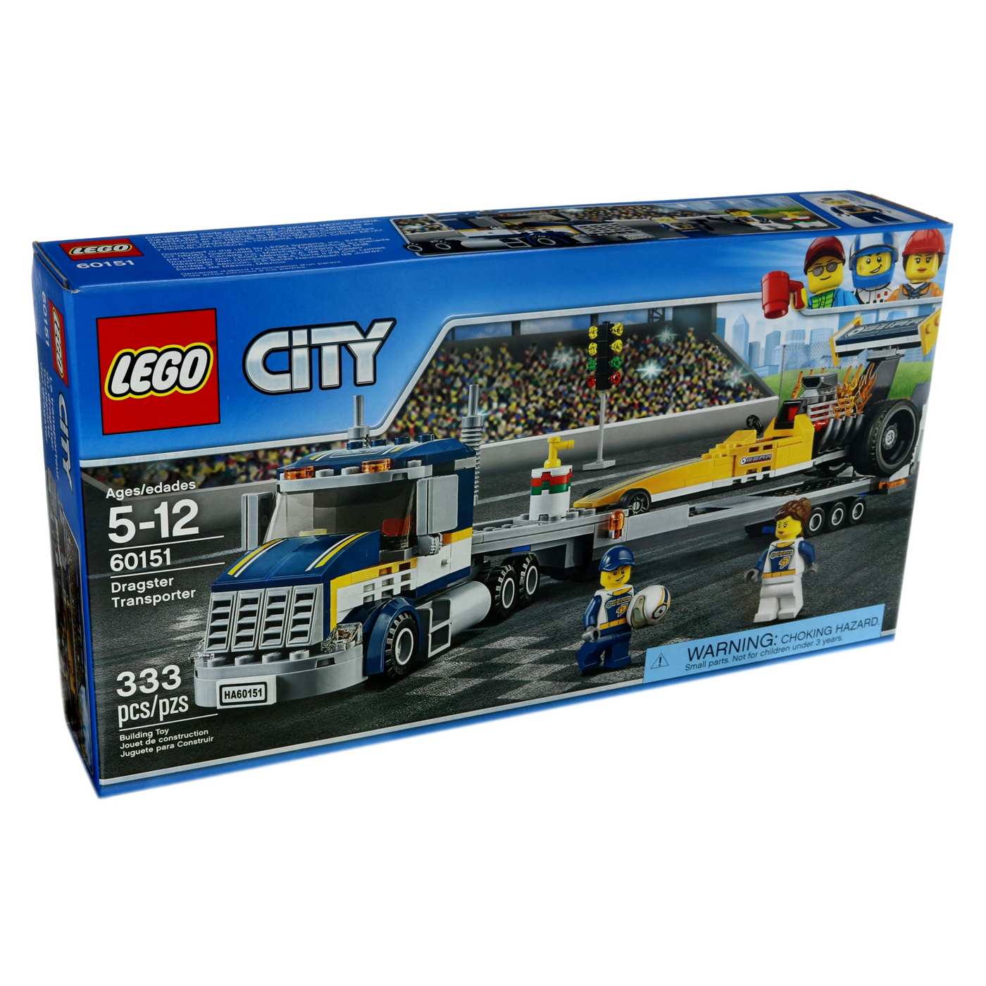 LEGO City Dragster Transporter; image 1 of 2