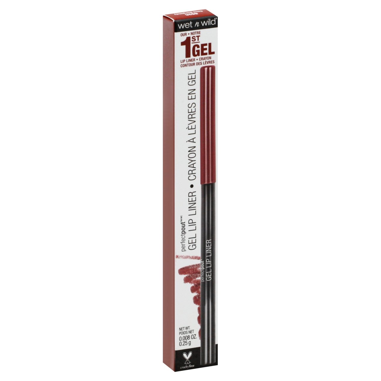 Wet n Wild Perfect Pout Gel Lip Liner Gone Burgundy Shop Lip liner at