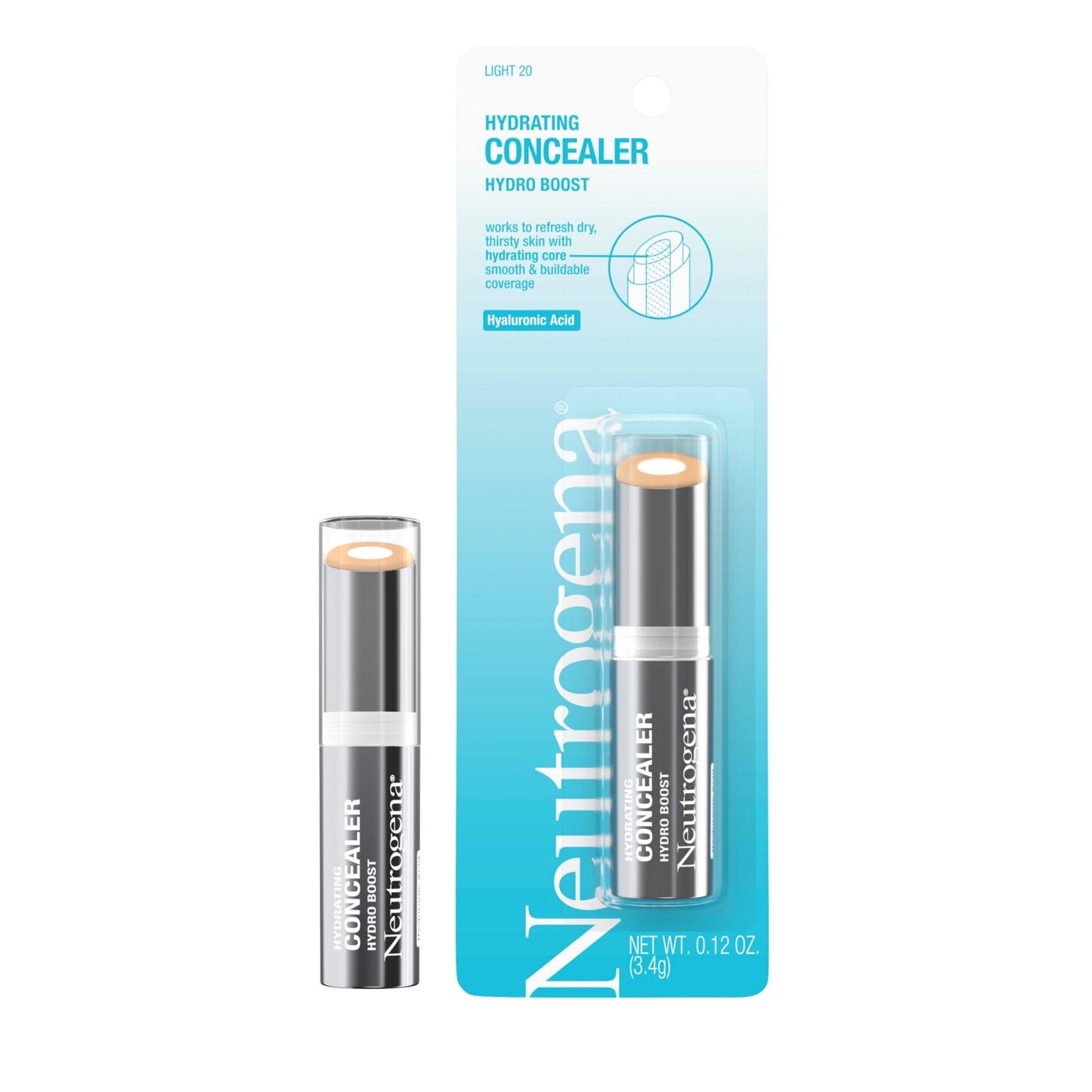 Neutrogena Hydro Boost Hydrate Concealer Stick - 20 Light; image 2 of 5