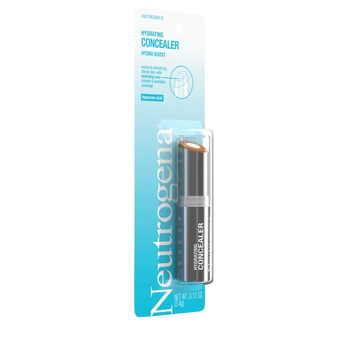 Neutrogena Hydro Boost Hydrate Concealer Stick 30 Light/Medium; image 3 of 8