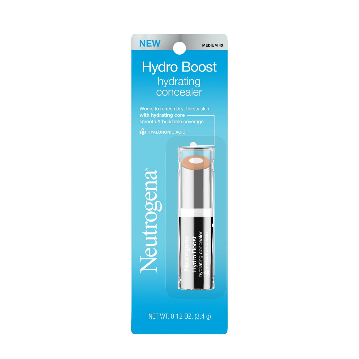 Neutrogena Hydro Boost Hydrating Concealer 40 Medium; image 1 of 6