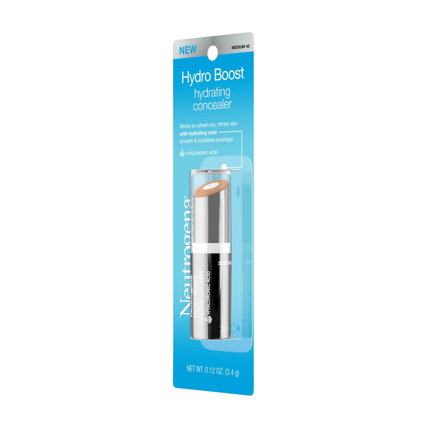 Neutrogena Hydro Boost Hydrate Concealer Stick - 40 Medium; image 4 of 6