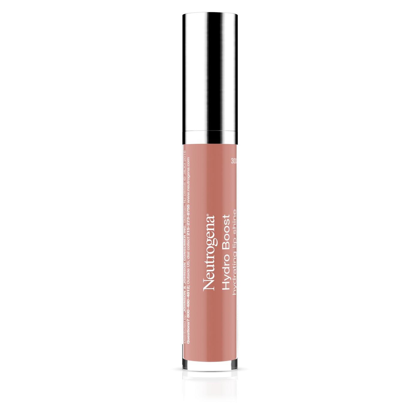 Neutrogena Hydro Boost Hydrating Lip Shine 20 Berry Brown Color; image 2 of 3
