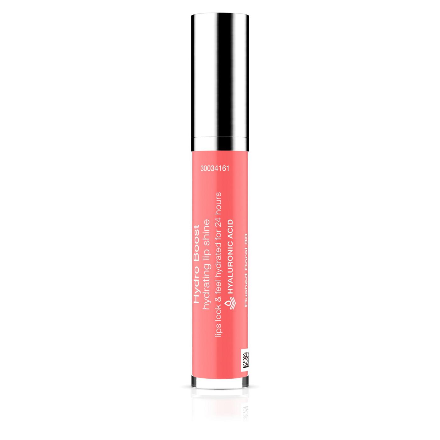 Neutrogena Hydro Boost Hydrating Lip Shine 30 Flushed Coral Color; image 3 of 3