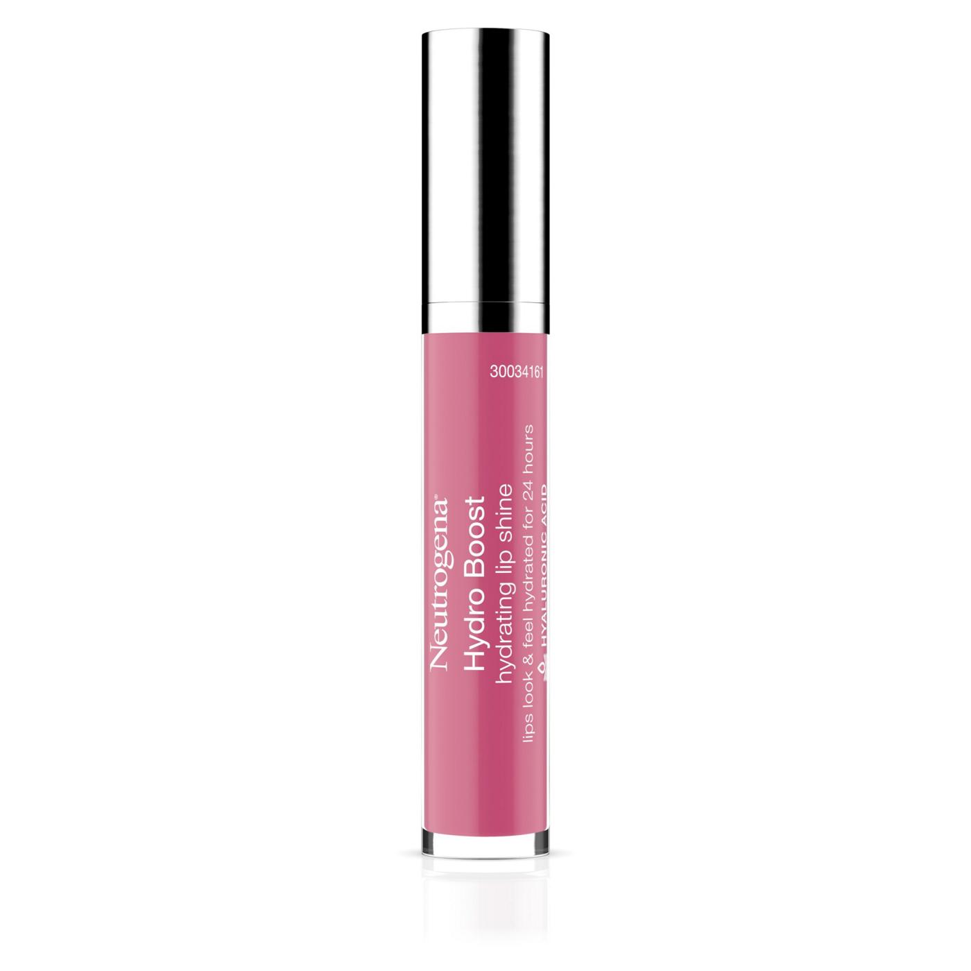 Neutrogena Hydro Boost Hydrating Lip Shine 50 Radiant Rose Color; image 1 of 4
