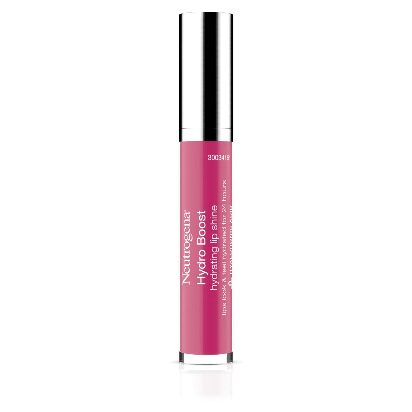 Neutrogena Hydro Boost Hydrating Lip Shine 60 Vibrant Raspberry Color; image 1 of 3