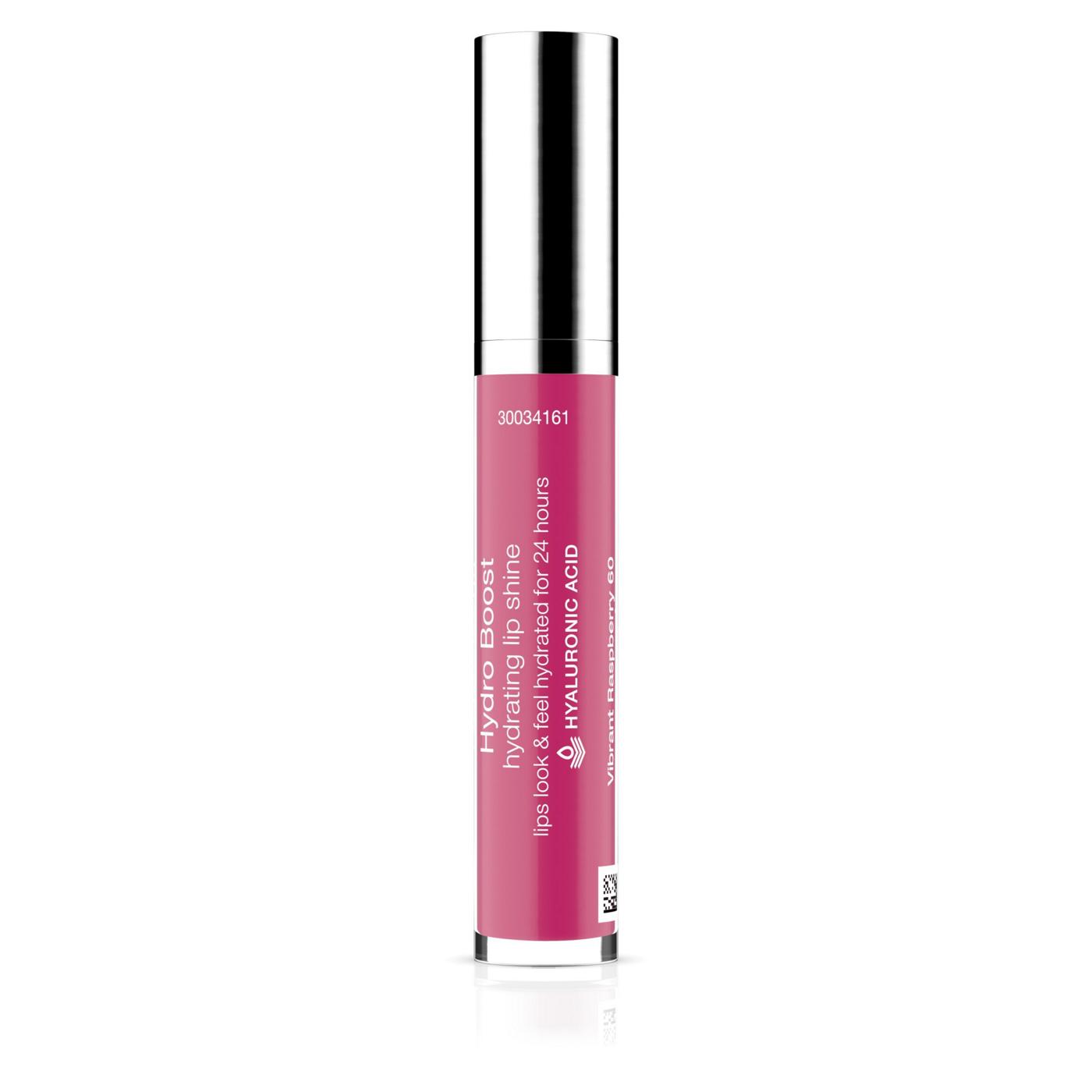 Neutrogena Hydro Boost Hydrating Lip Shine 60 Vibrant Raspberry Color; image 3 of 3