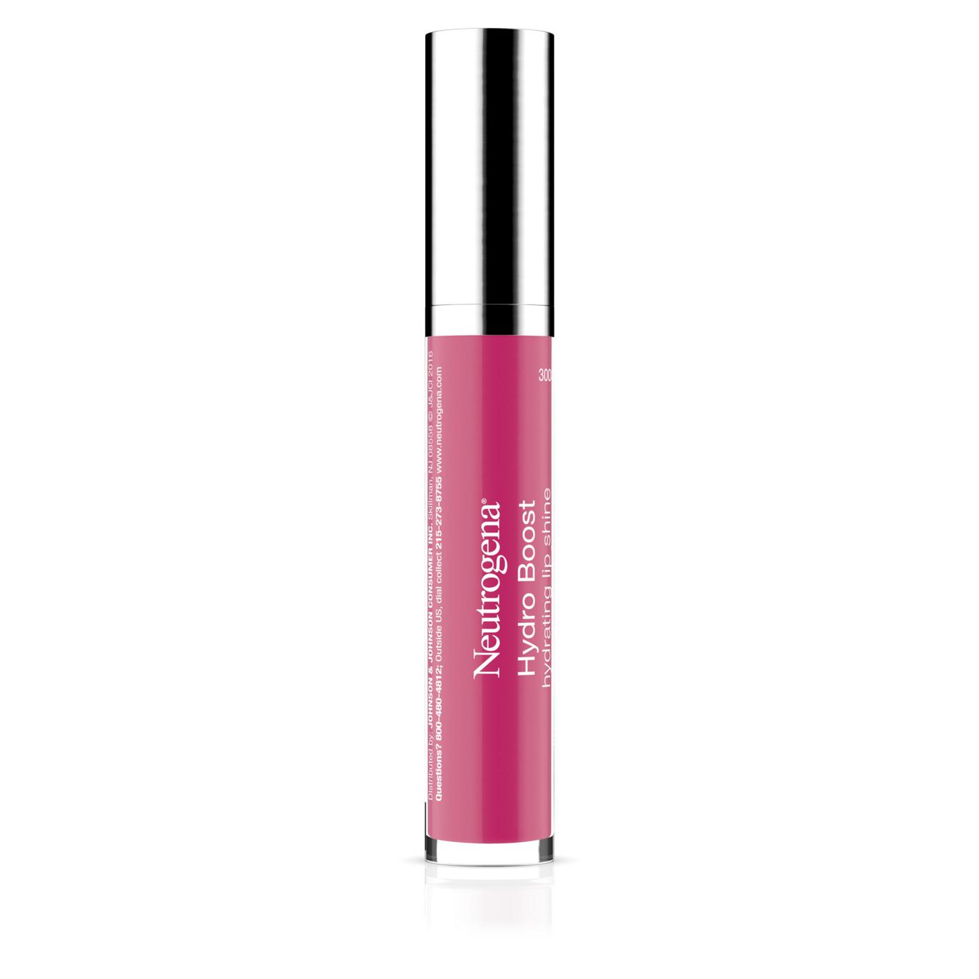 Neutrogena Hydro Boost Hydrating Lip Gloss - Vibrant Raspberry; image 4 of 4
