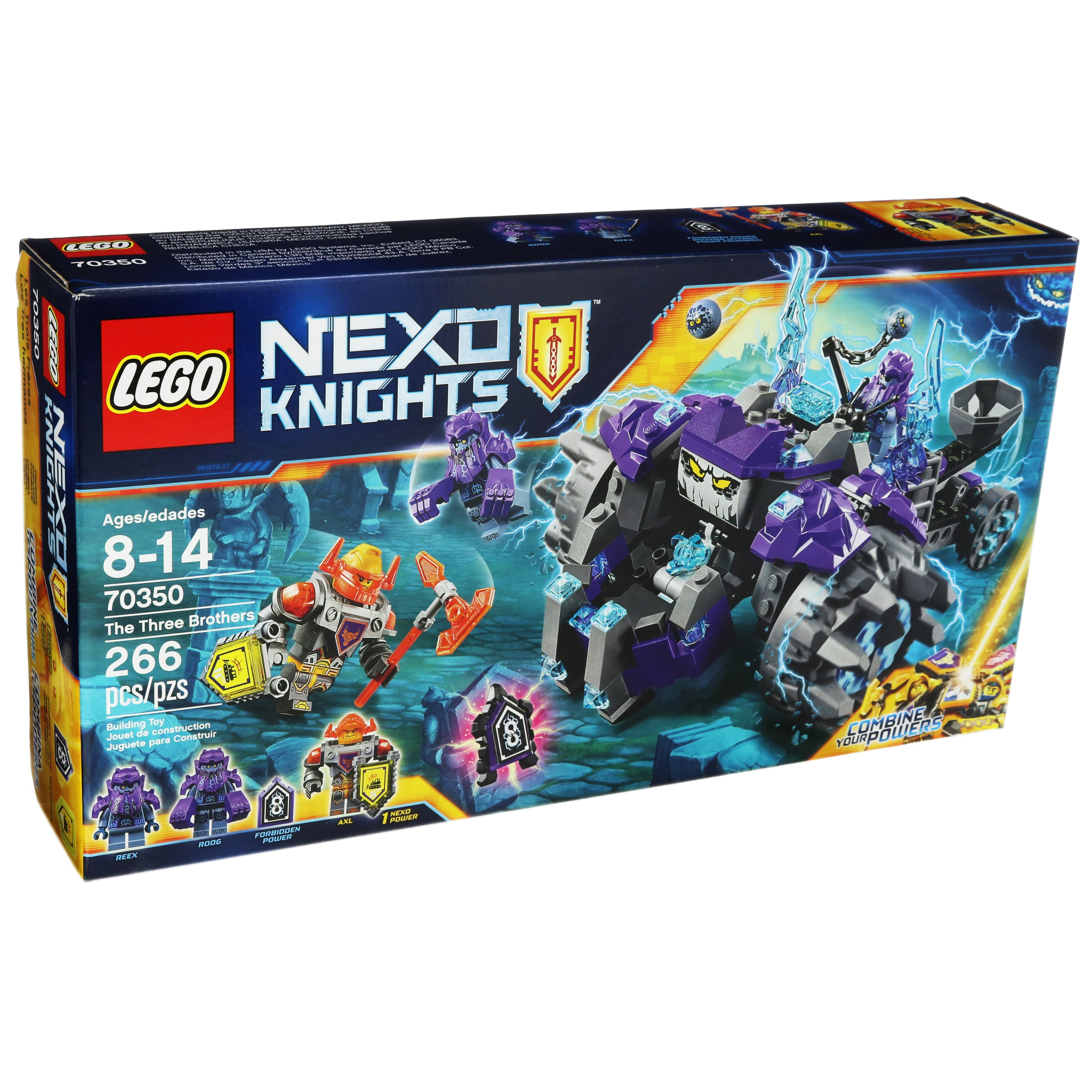 Lego Nexo Knights Three Brothers Shop Lego Building Blocks At H E B